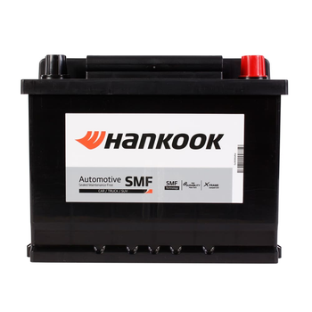 Автомобильный аккумулятор HANKOOK SMF 6CT 62Ah R+ MF56219