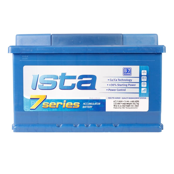 Автомобильный аккумулятор ISTA 7 Series 6CT 71Ah R+
