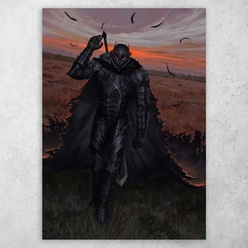 Плакат постер CupKit "Берсерк / Berserk" №37 А4 21х29,7 см