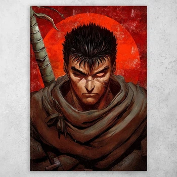 Плакат постер CupKit "Берсерк / Berserk" №10 А4 21х29,7 см