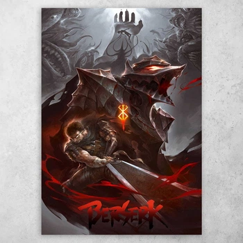 Плакат постер CupKit "Берсерк / Berserk" №25 А4 21х29,7 см