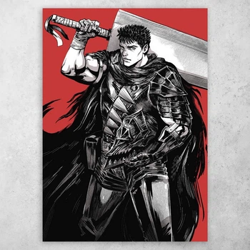 Плакат постер CupKit "Берсерк / Berserk" №42 А4 21х29,7 см