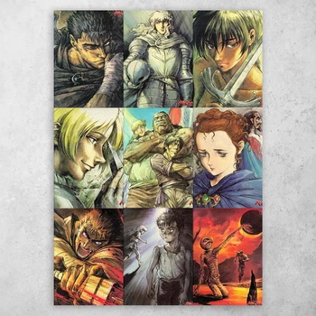 Плакат постер CupKit "Берсерк / Berserk" №24 А3 42х29,7 см