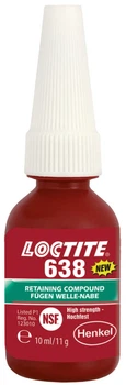 Валвтулковий фіксатор Loctite 638 високої міцності проміжок до 025 мм 10 мл