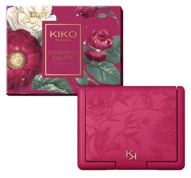Румяна Kiko Milano Charming Escape Silky Blush 02 Tasty Peach 3.5 г (8025272978989)
