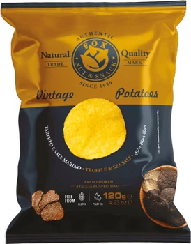 Чипсы Fox Nut & Snack с Трюфелем и Солью 120 г (0.12 кг) (8007537006026)