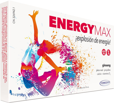 Suplement diety Pharmasor Energy Max 20 fiolek 15ml (8470002052154)