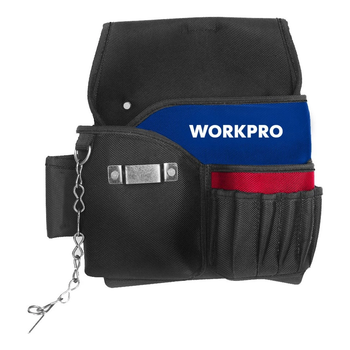 Сумка поясная для инструмента WORKPRO 290x270мм 600D полиэстер PRO WP281015