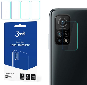 Комплект захисних стекол 3MK Lens Protect для камери Xiaomi Mi 11T/Mi 11T Pro 4 шт (5903108439626)