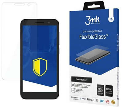 Гібридне захисне скло 3MK FlexibleGlass для Alcatel 1 2022 (5903108460279)