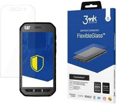 Гібридне захисне скло 3MK FlexibleGlass для CAT S41 (5903108001588)