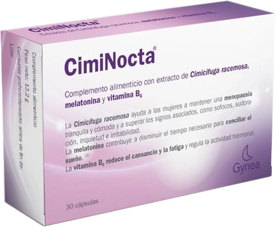 Дієтична добавка Gynea Ciminocta 30 капсул (8470001996312)