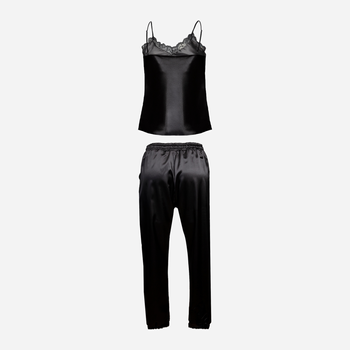 Piżama (spodnie + koszulka) DKaren Set Day XS Black (5903251469761)