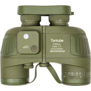Бінокль Tontube 7x50 Waterproof Military (TV991709)