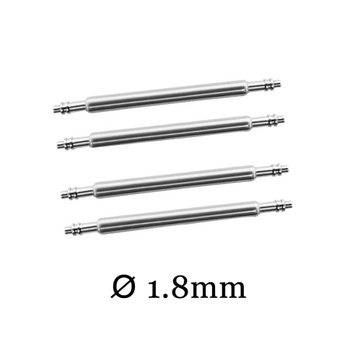 Шпильки крепления спрингбар для наручных часов 20 мм (4 шт) 1,8 мм SPR2018ST