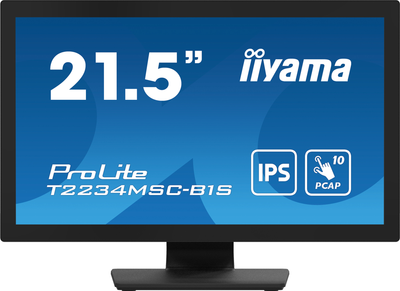 Монітор 21.5" Iiyama ProLite T2234MSC-B1S