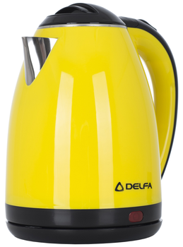Электрочайник Delfa DK 3530 X желтый