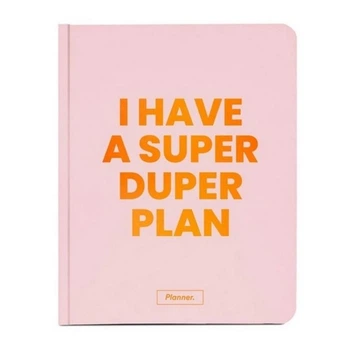 Планер Orner I have a super duper plan, розовый (orner-1481)
