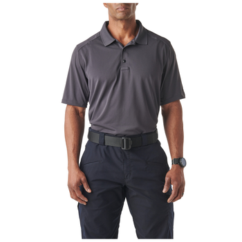 Футболка поло 5.11 Tactical Helios Short Sleeve Polo Charcoal 3XL (41192-018)