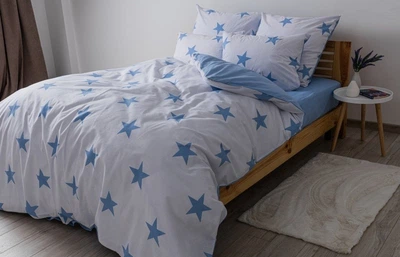 Постельное белье ТЕП. Soft dreams Morning Star Blue-Полуторный