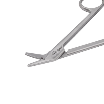 Ножиці для перерізання дроту, вигнуті по ребру, універсальні, 12 см