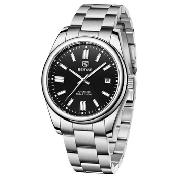 Мужские механические часы Benyar Automatic 10 BAR 8307