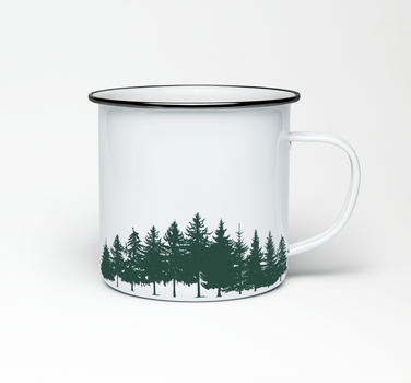 Эмалированная кружка «Green forest»
