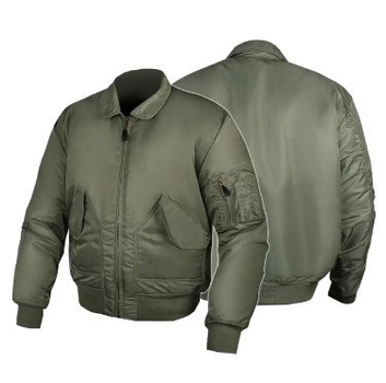 Тактична куртка Mil-Tec Basic cwu Бомбер Олива 10404501-S