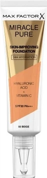 Тональна основа - Max Factor Miracle Pure Skin-Improving Foundation SPF30 PA+++ 055 - Beige (30ml) (980526-1268013-2)