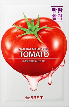 Тканинна маска з екстрактом томату Saem Natural Tomato Mask Sheet 21ml (21ml) (855547-856719-2)