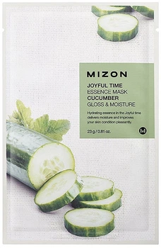 Освежающая тканевая маска Mizon Joyful Time Essence Cucumber Mask 23g (740087-888928-2)