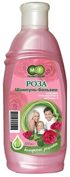 Шампунь-бальзам "Роза" Pirana Modern Family 1000ml (762017-690737-2)