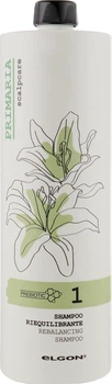 Шампунь с глиной для жирной кожи головы - Elgon Primaria Rebalancing Shampoo 1000ml (956082-1216017-2)
