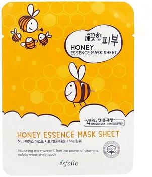 Тканинна маска з медом Esfolio Pure Skin Honey Mask Sheet 25ml (730480-1086679-2)