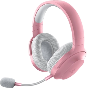 Słuchawki Razer Barracuda X (2022) Gaming Headset Wireless Quartz Pink (8886419379898)