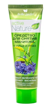 Средство для снятия макияжа с лица и глаз Belle Jardin Active Nature Зеленый чаи и Василек, 85 мл ( 5907582904090 )