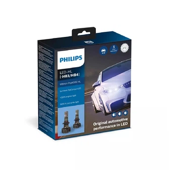 Комплект діодних ламп PHILIPS HB3/4 11005U90CWX2 LED Ultinon Pro9000 +250% 12/24V