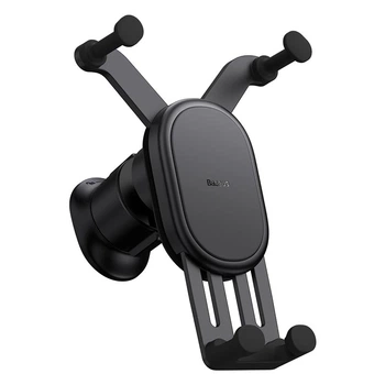 Тримач Baseus Stable Gravitational Wireless Charging Car Mount Pro (Air Outlet Version) |15W| black