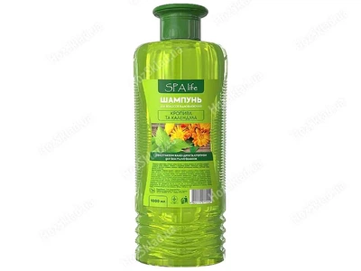 Шампунь SPA life 1л Кропива та календула