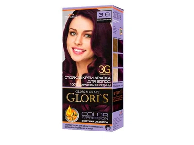 Фарба для волосся GLORIS 3.6 Баклажановий