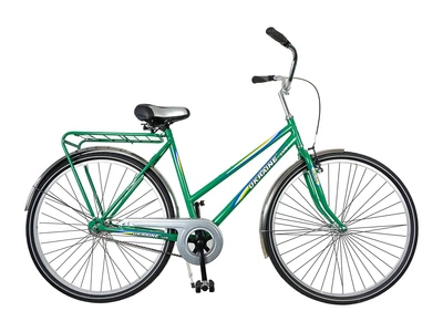 Велосипед ХВЗ 28″ УКРАИНА LUX65CZ Cталь Зеленый