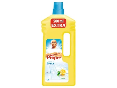 Універсальний миючий засіб MR.PROPER 1,5л Чистота і блиск Лимон
