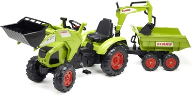 Traktor na pedały dla dzieci z przyczepą FalkClaas Axos (3016201010233)