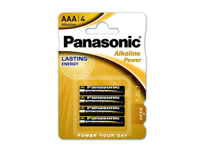 Батарейка PANASONIC LR03 Alkaline Power Bronze 4шт