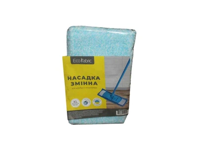 Запаска для швабри ECO FABRIC з мікроф. 43см синя