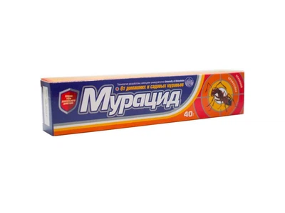 Гель-шприц від тарганів та мурах GLOBAL 40г "Мурацид"