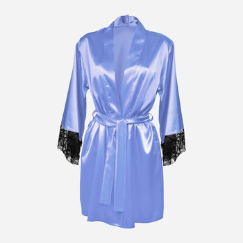 Халат жіночий DKaren Housecoat Adelaide XS Light Blue (5903251397200)