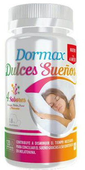 Suplement diety Actafarma Dormax Sweet Dreams Melatonin 1.8 mg 120 tabletek (8437016259887)