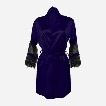 Халат жіночий DKaren Housecoat Beatrice L Navy Blue (5903251396807)