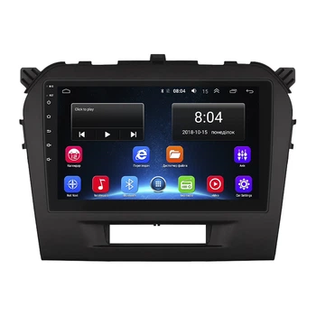 Штатная магнитола Lesko для Suzuki Vitara II 2014-2019 экран 9" 2/32Gb Wi-Fi GPS Base Витара
